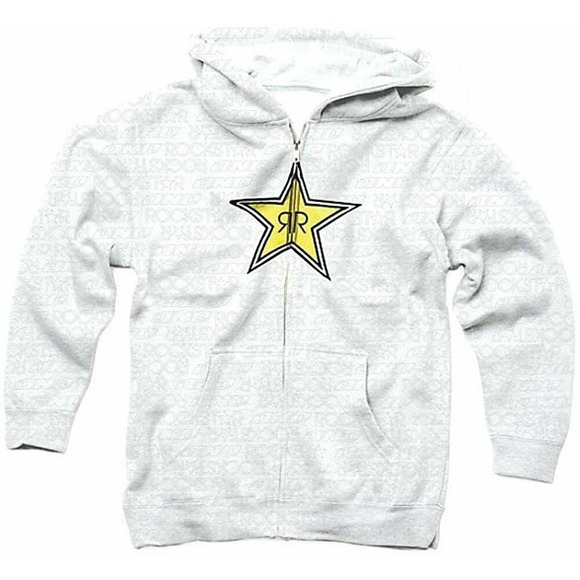 One Industries Kids' Boys' Youth Rockstar Writing on the Wall Hoodie Sweatshirt